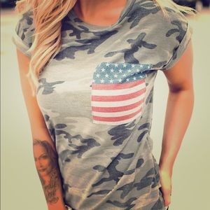 camouflage tee shirt
